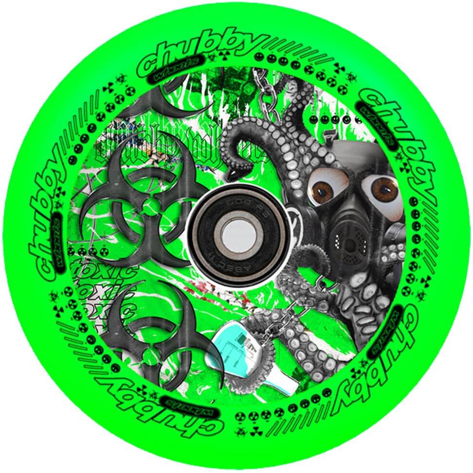 Kolečko Chubby Lab 110 Toxic Green