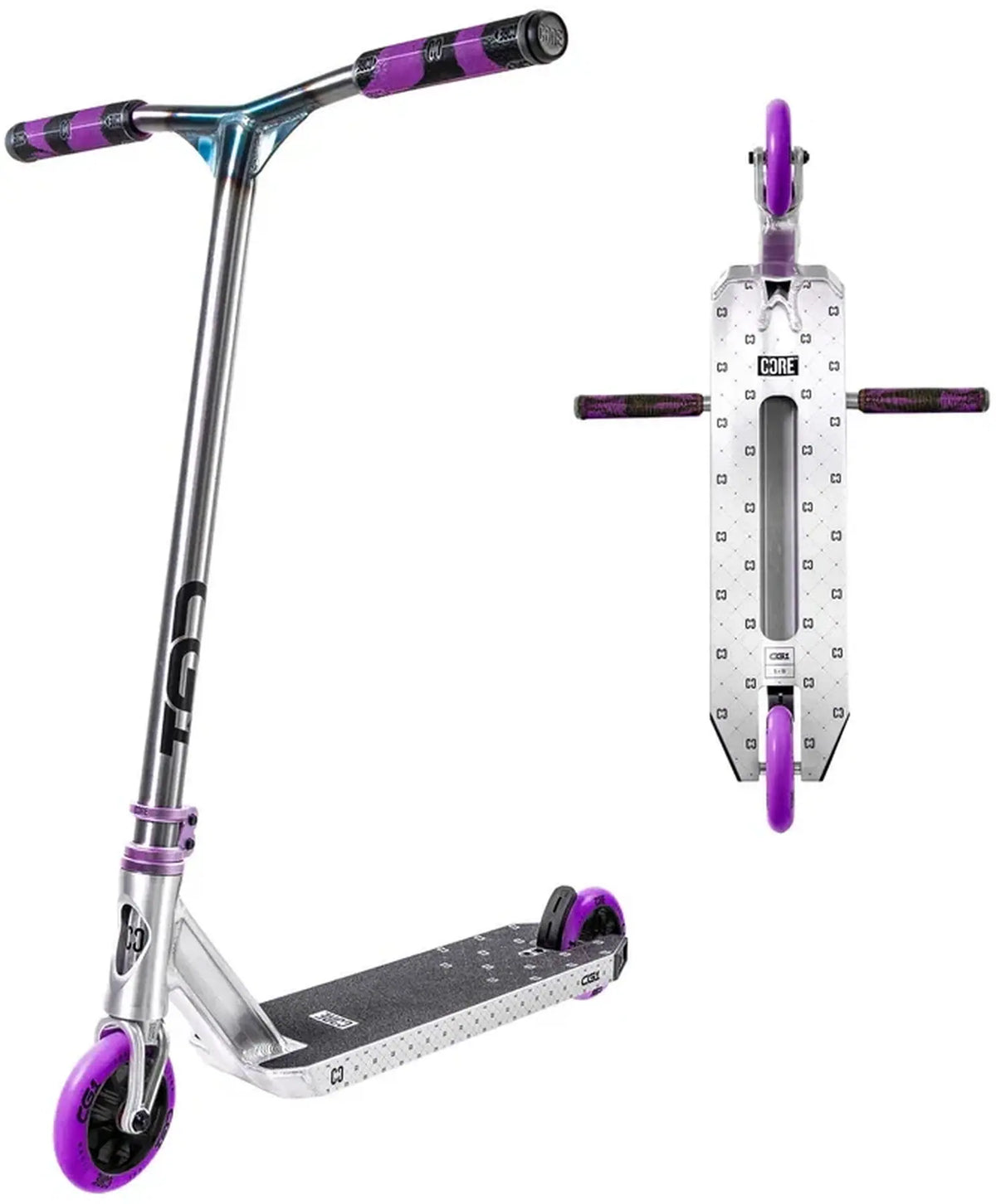 Freestyle koloběžka Core CG1 Raw Purple