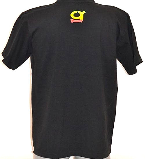 Gizmania Rasta t-shirt Black