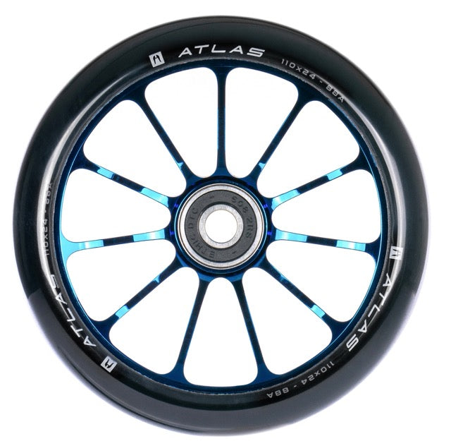 Kolečko Ethic Atlas 110 Chrome Blue