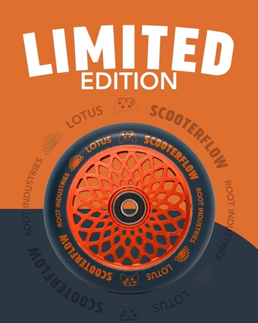 Root Lotus ScooterFlow 110 Wheel Orange