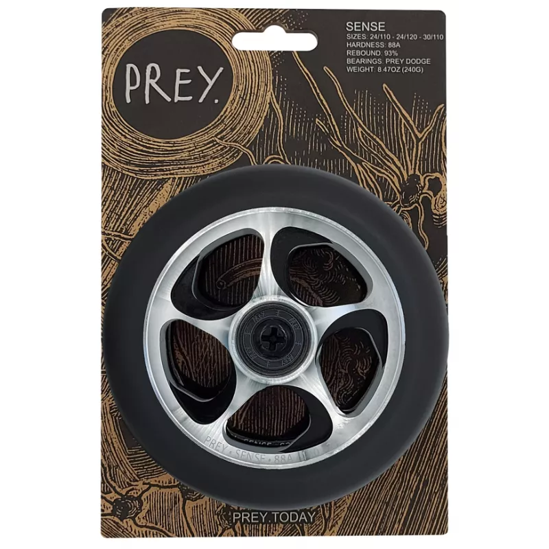 Kolečko Prey Sense 120 x 24 Black Raw