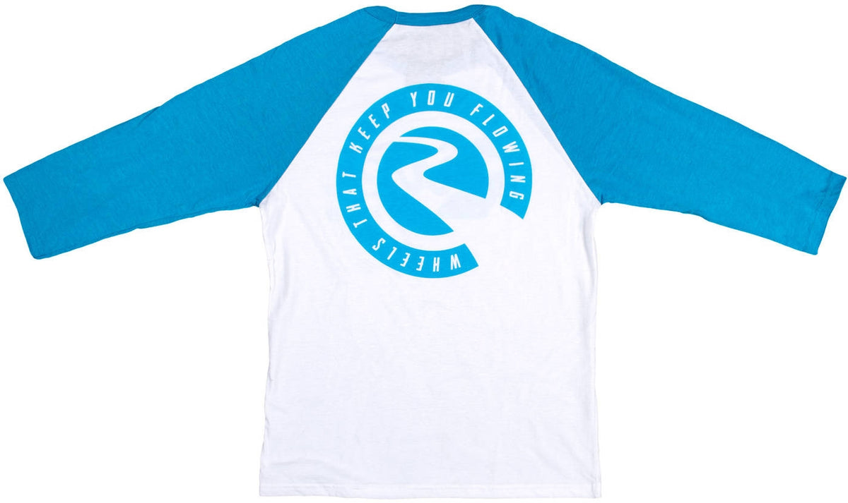 Tričko River Classic Logo 3/4 Sleeve White