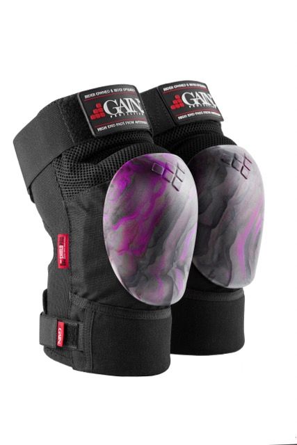 Kelių apsaugos GAIN Protection THE SHIELD PRO Black Purple